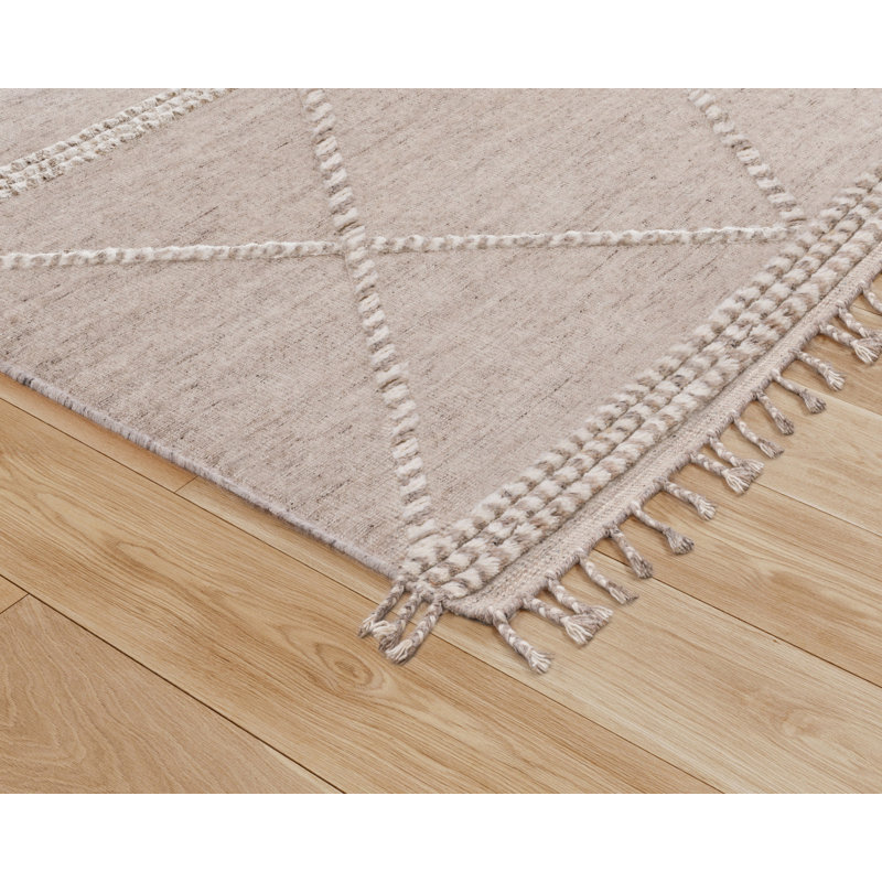 Hamida - Sand, Rectangle 10' x 14'