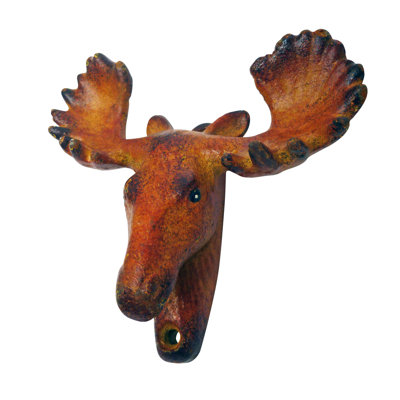 Moose Tracks Cast Iron Bottle Opener