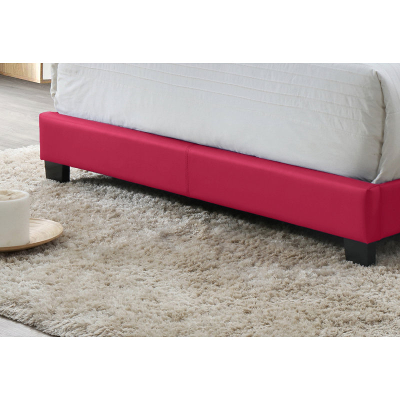 Structure moderne en tissu rose