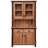 Fireside Lodge Hickory Log 48-inch Buffet & Hutch - Cinnamon-839374770