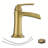 Topcraft Single-Handle Single-Hole Bathroom Sink Faucet With Pop-Up Drain And Deck Plate-123810632