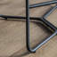 Carnot Upholstered Counter Stool with Metal Frame-732243995