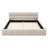 Queen Size Upholstered Bed Frame With Thick Fabric, Chenille Fabric Grounded Queen Size Platform Bed With Headboard And Solid Frame. No Box Spring Needed(68''*86.5''*23.5'')-114230961