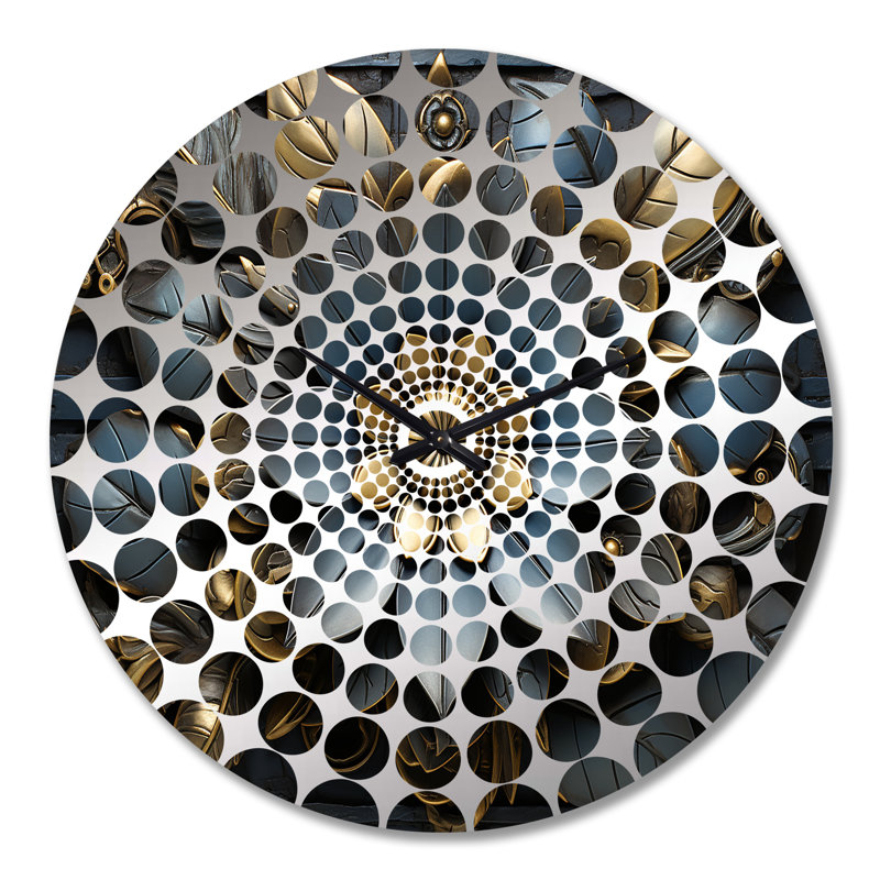 Horloge murale Zellweger - Abstract Botanicals, Grand