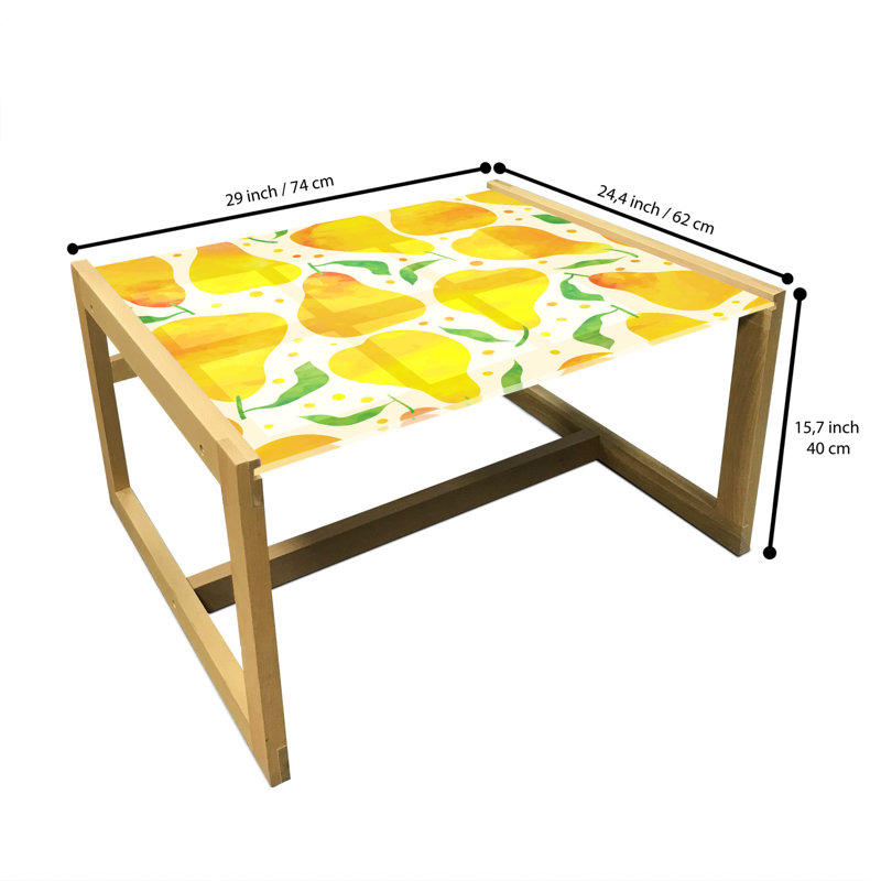 Jaeshawn Sled Coffee Table, 40cm H x 74cm W x 62cm D