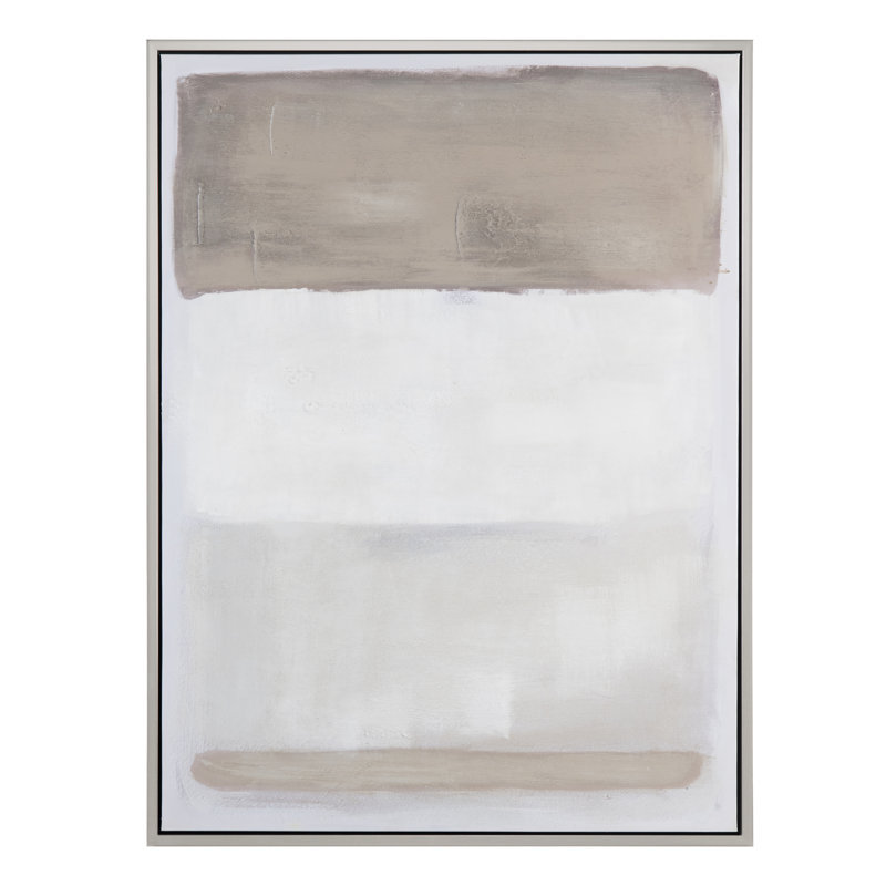 «Tan Lines 1», art mural sur toile encadré, H 47,2 po x l 35,4 po x P 1,5 po