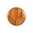 Emmeline  Round Two Tiered Floating Solid Wood Coffee Table