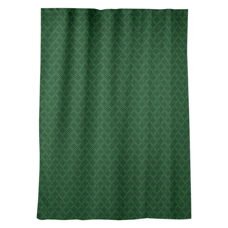 Room Darkening Curtain Single Panel, Green