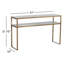 Directions 51'' W Marble Console Table