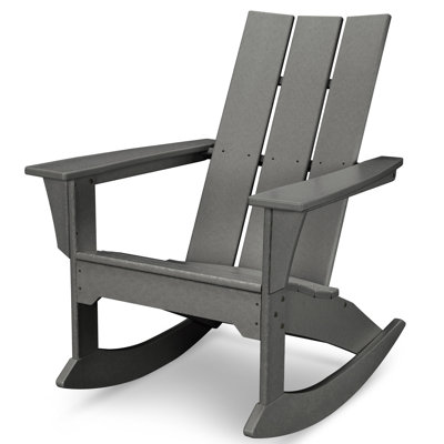 POLYWOOD® Modern Rocking Adirondack Chair