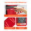 Bacs de rangement muraux, 12 bacs en plastique et 3 rails en métal, bac de rangement empilable en plastique pour vis, écrous, boulons, clous, organisateur d'outils