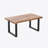 Coffee Table with Metal Legs