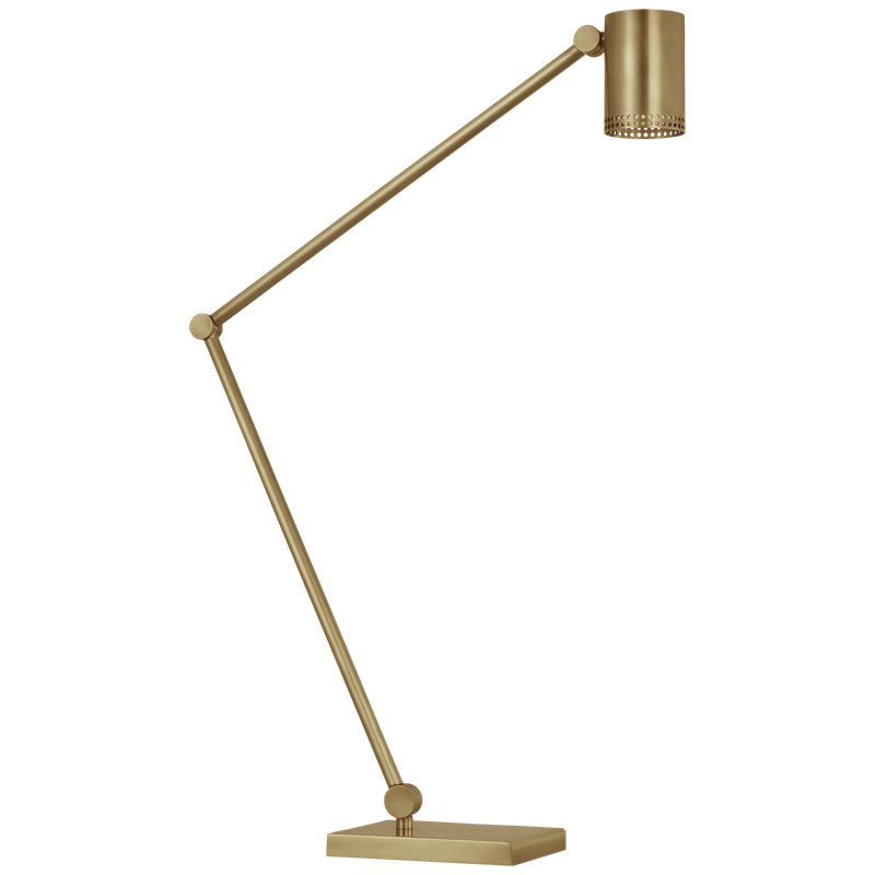Kelly Wearstler LED Desk Table Lamp, Antique Burnished Brass, Antique-Burnished Brass