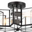 Angala 2 - Light 41cm Unique/Statement Star Semi Flush Mount Light-1709628369