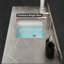 Ensemble de meuble-lavabo mural 39,4 po Guiles-972401567