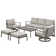 Mariene 5 - Person Patio Conversation Sets with Cushions