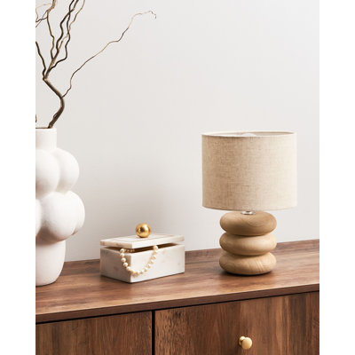 Solid Wood Standard Table Lamp