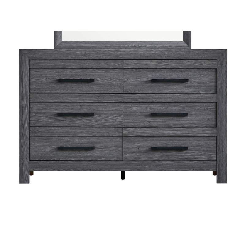 Bement 6DC8F74C7F0940D5941654901065C404 DRESSER , Gray