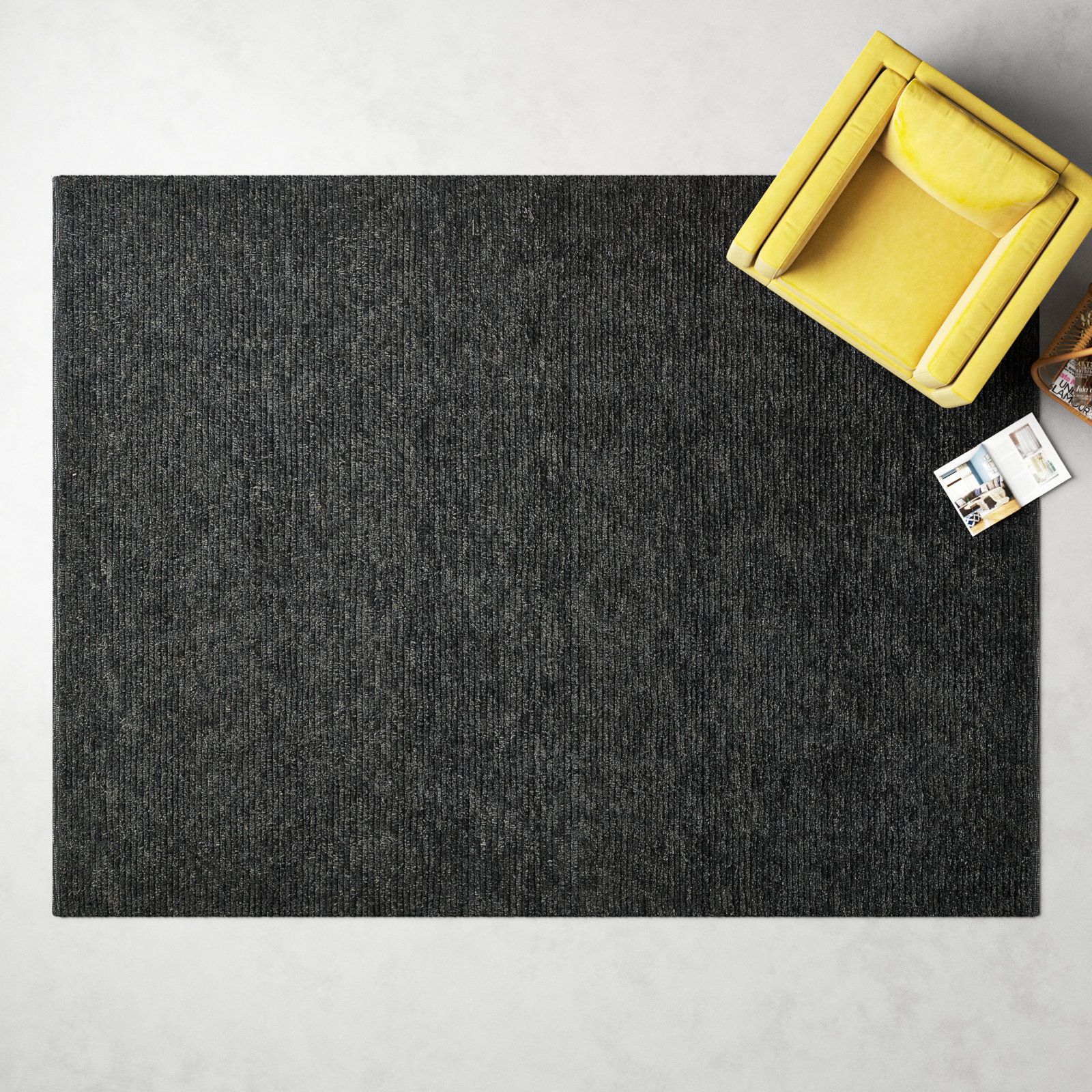 Thorwald Hand-Tufted Wool Rug, Rectangle 9' x 12'