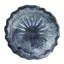 Onda Glass Gray Round Centerpiece