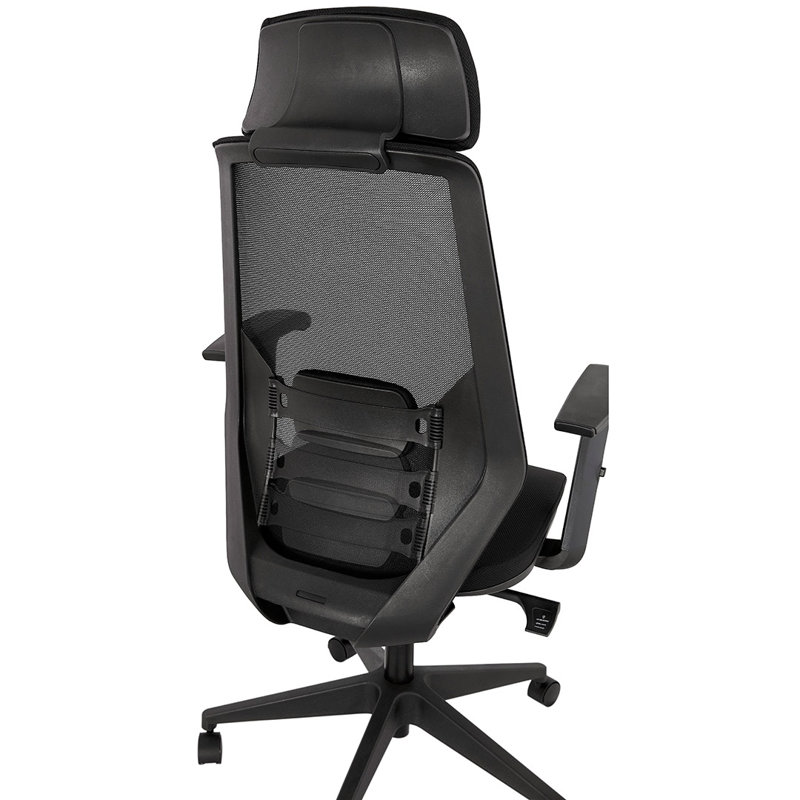 Cainsville Cotton Office Chair with Headrest