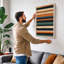 Layered Earth Tones Abstract - Wrapped Canvas-1781875970-1781875980