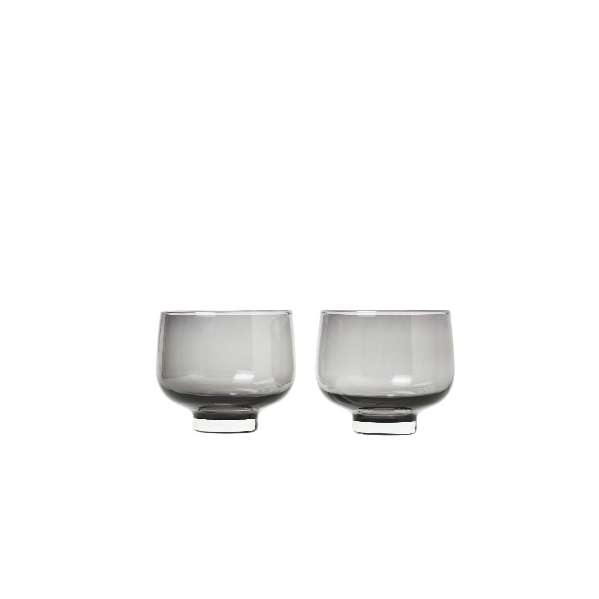 FLOW 7 oz. Drinking Glass, Smoke