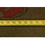 Tapis de zone en laine vert 3 pi 5 po x 4 pi 11 po one-of-kind-noué la main gabbeh Harviell