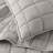 3-Piece Queen Linen Garment Washed Quilt Set,Gray-136327763