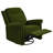 Oversized Massage Rocker Recliner With Heat, USB Port, And 2 Cup Holders For Ultimate Comfort And Relaxation-229660965
