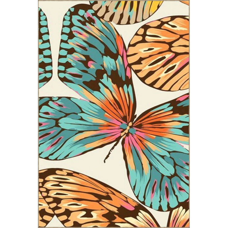 Tapis lavable Modern, Carré 3 pi 3 po 