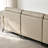 Khaki Genuine Leather Modular Sofa cushion couch