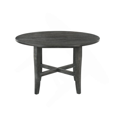 Rustic Grey Finish Dining Table