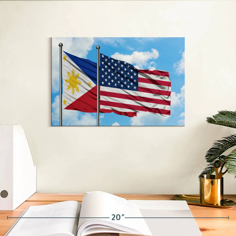 Philippines et États-Unis Whelan, H 8 po x l 12 po