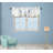 Emreigh Geometric Tailored 54'' W Window Valance in