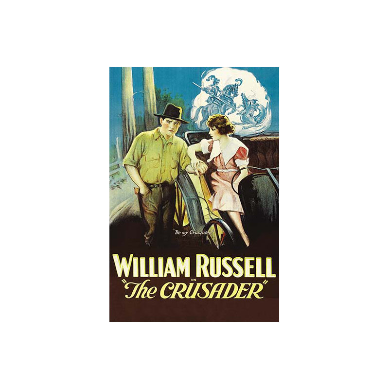 The crusader-impression de publicités, H 36 po x l 24 po x P 1,5 po