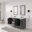 Elizabeth 60" Carrara Marble Countertop Bath Vanity-93659100