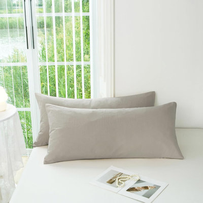 Housse de coussin réversible