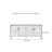 Modern Multifunctional Practical Console Table