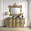 Miroir Bernadette 61 po x 44 po, finition dorée