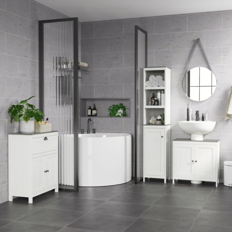 60cm Bathroom Vanity Base Only