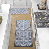Austell Machine Woven Synthetic Geometric Area Rug