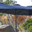 Grand parasol rectangulaire double 14,8 pi avec manivelle-1937765818