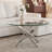 Landgraf Glass Top Round Coffee Table,Cocktail Table,Glass End Table-944003058-1042096009