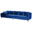 Renni 4 Seater Velvet Sofa-392231696
