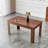 86.5" Extendable Rectangular Dining Table With 2 Drop Leaves And Solid Wood Legs, Seats 4-10