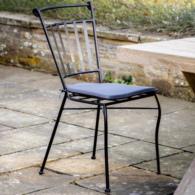 Ringold Stacking Patio Dining Side Chair with Cushion