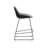 Inkeles Upholstered Counter Stool with Solid Wood Frame - Grey-1286626420-1286847394