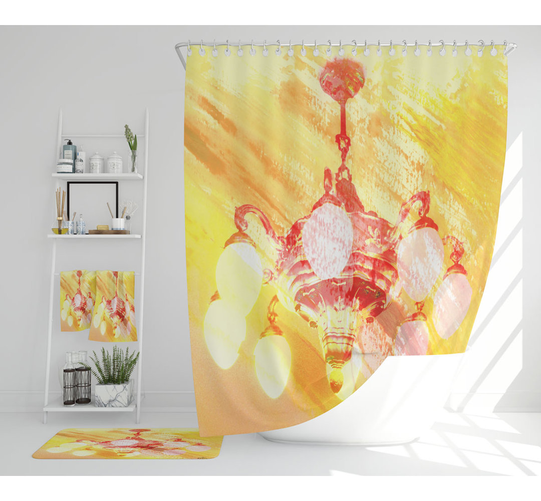 Neidlinger Polyester Shower Curtain Set