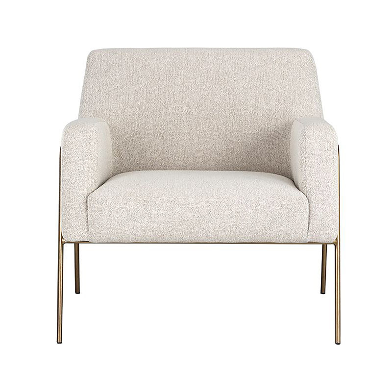 Cybil Armchair, Cream Performance Basketweave